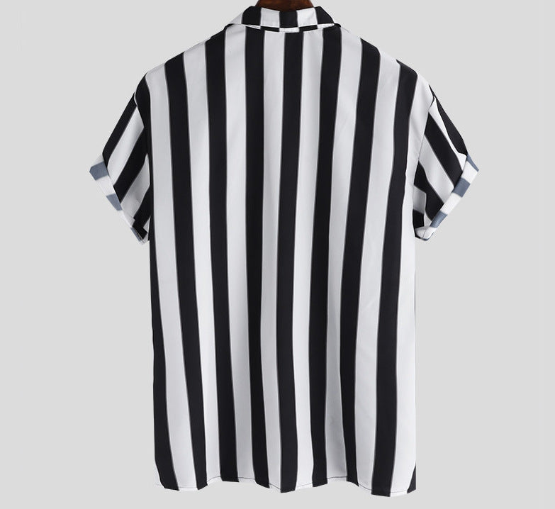 Casual  striped shirt