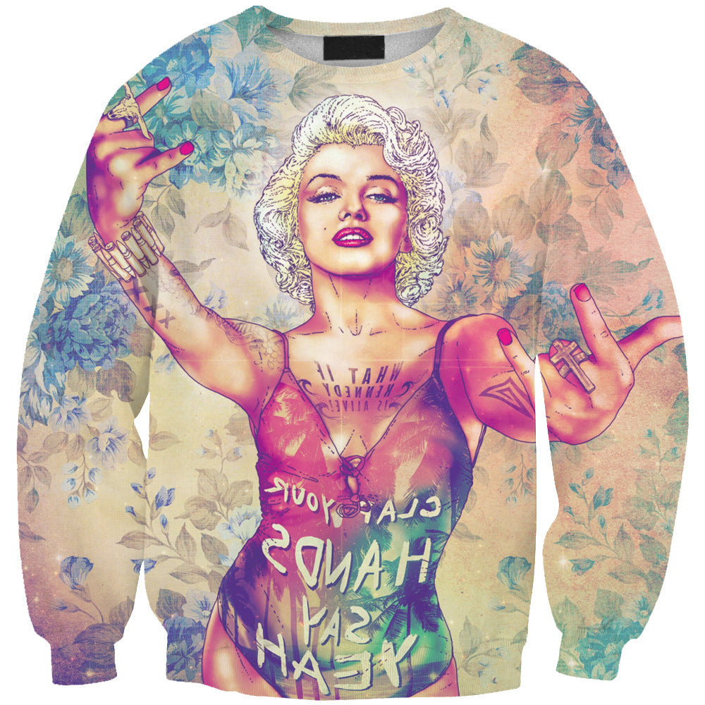 shinenows.com : Sweat-Shirt Marilyn Frieden