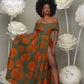 shinenows.com :  Afrikanisches Bedrucktes Kleid
